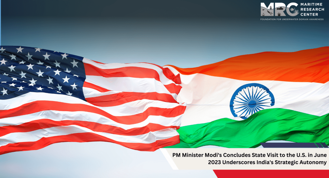 PM Modi’s state visit to the US in June 2023: Underscores India’s Strategic Autonomy